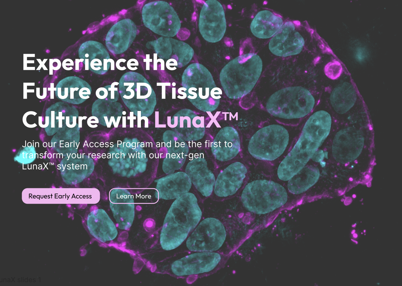 Gelomics Early Access Program page